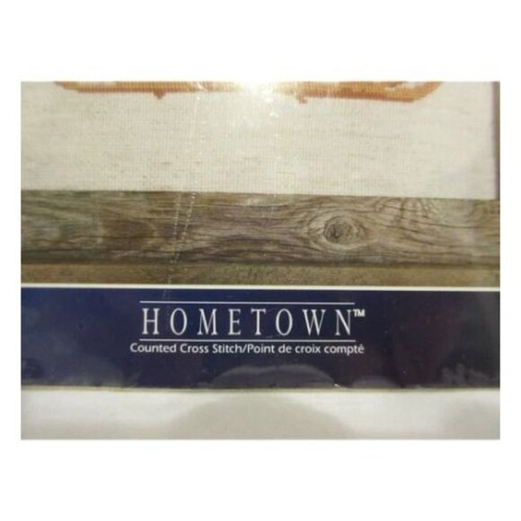 Designs For The Needle Wolf Counted Cross Stitch Kit 8"x10" Hometown - Picture 4 of 9